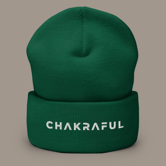 CHAKRAFUL CUFFED BEANIE