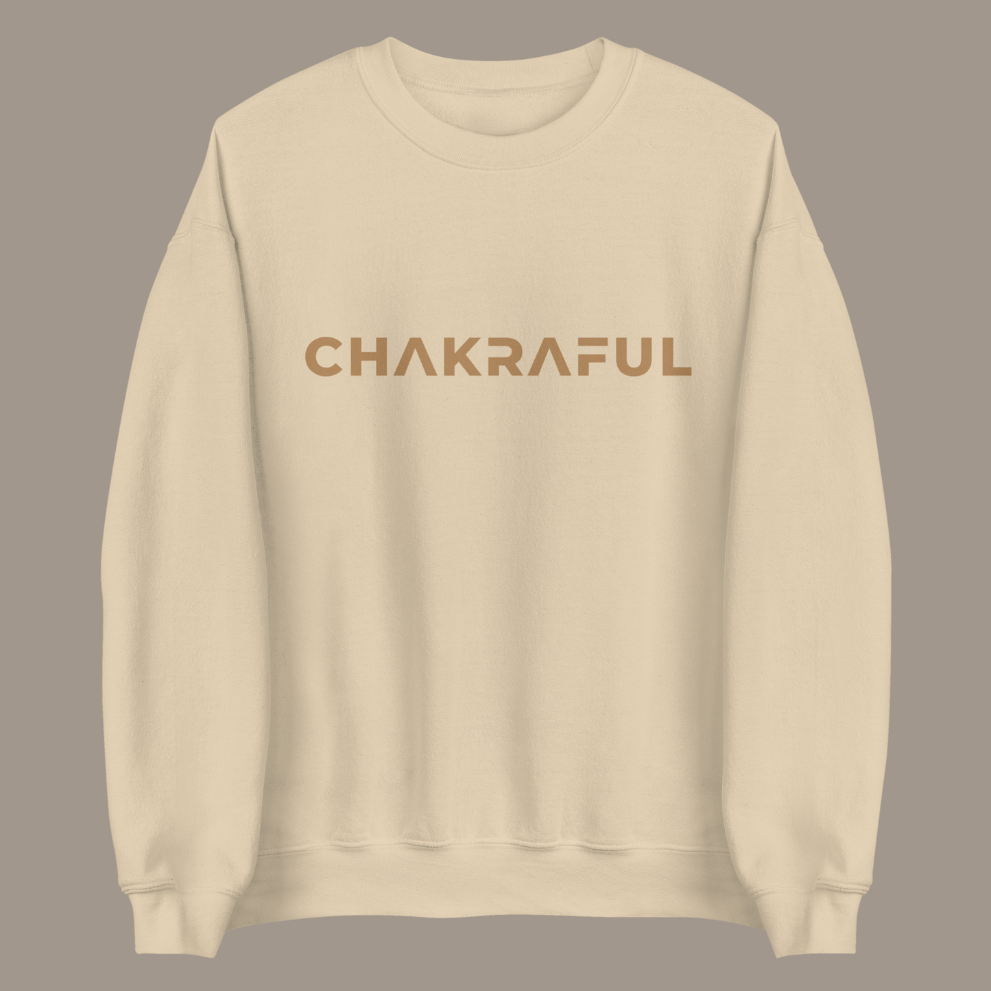 CHAKRAFUL SWEATSHIRT (SAND)