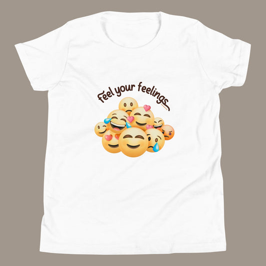 Feel Your Feelings Kids Tee