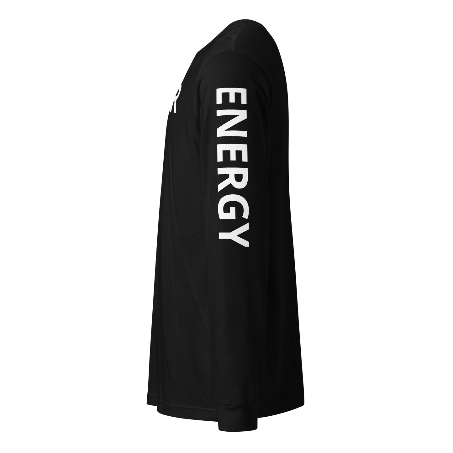 LIVE IN YOUR ENERGY LONG SLEEVE TEE (BLACK/WHITE)