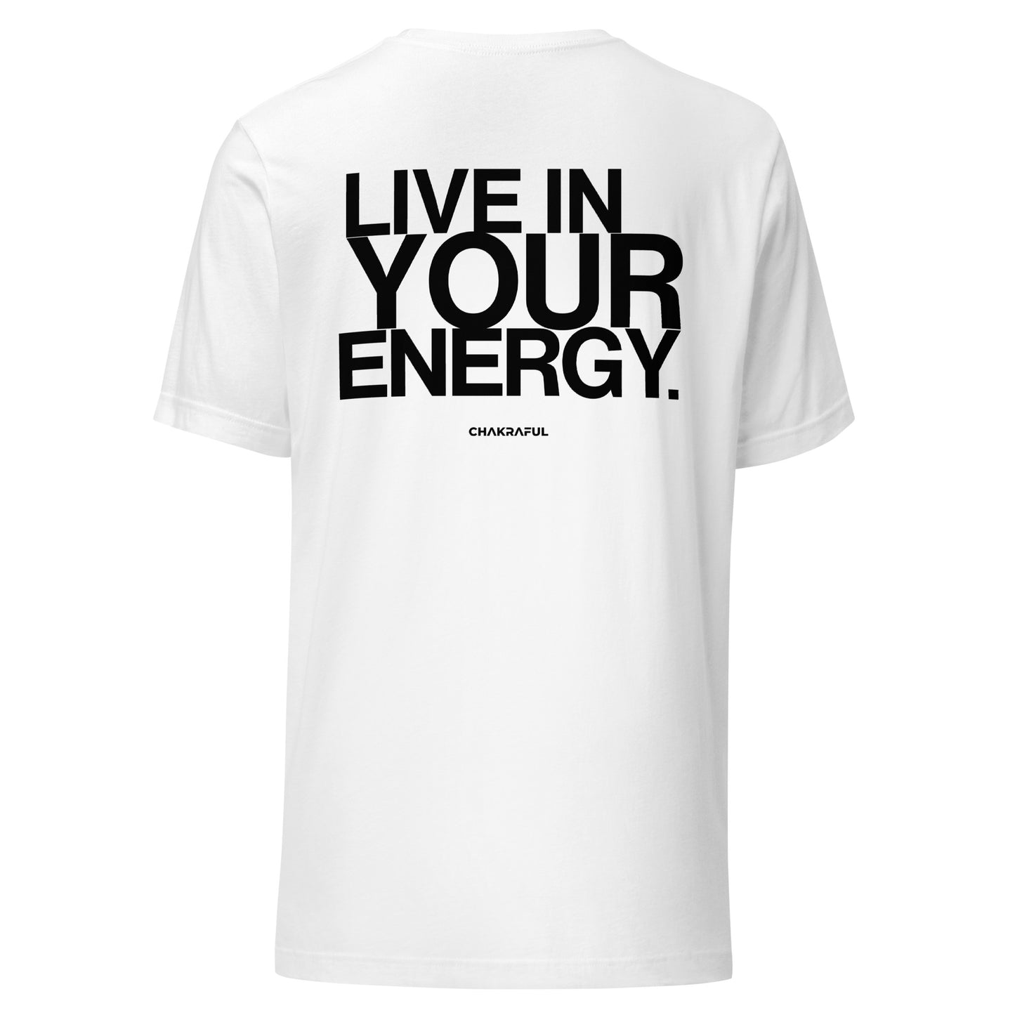 LIVE IN YOUR ENERGY (WHITE/BLACK)